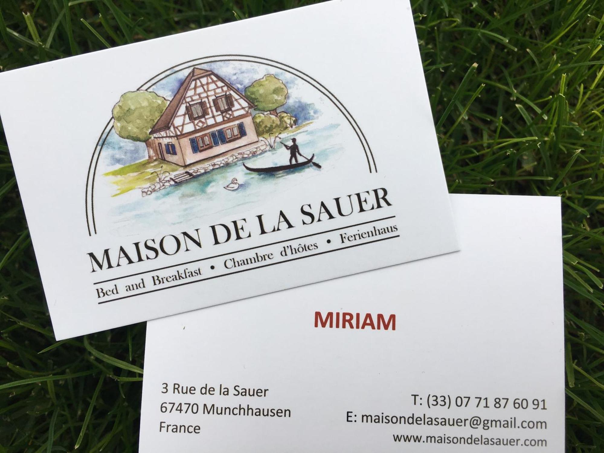Maison De La Sauer - Bed And Breakfast | Chambre D'Hotes | Ferienhaus Munchhausen 외부 사진